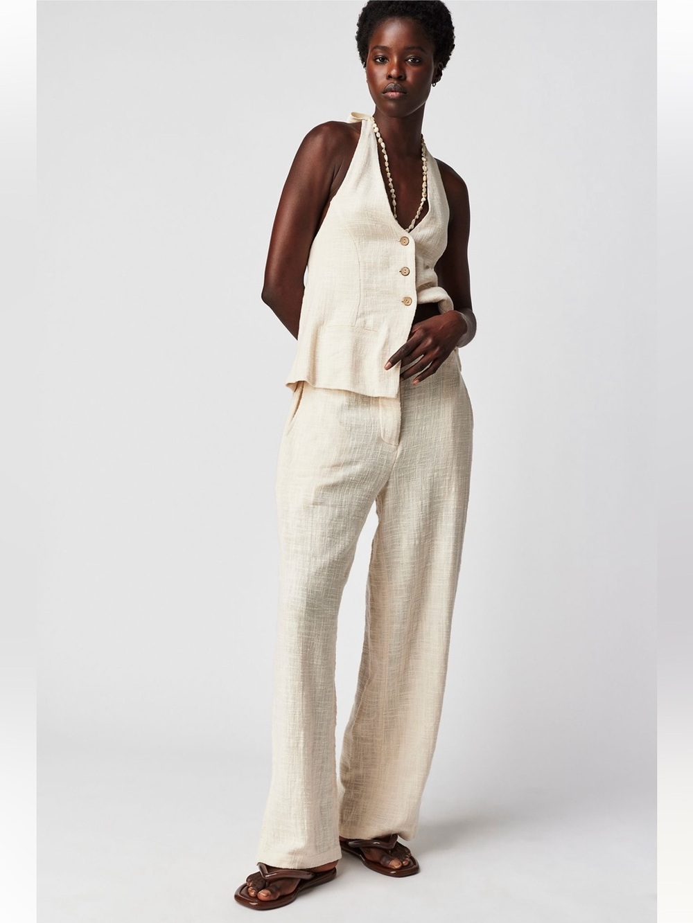Free People | Take Me To Paris Low-Back Set
